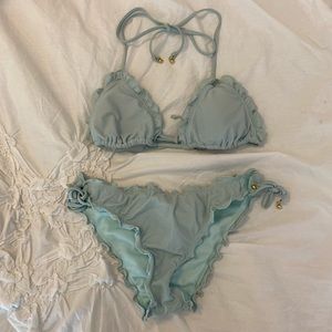 abercrombie ruffle bikini